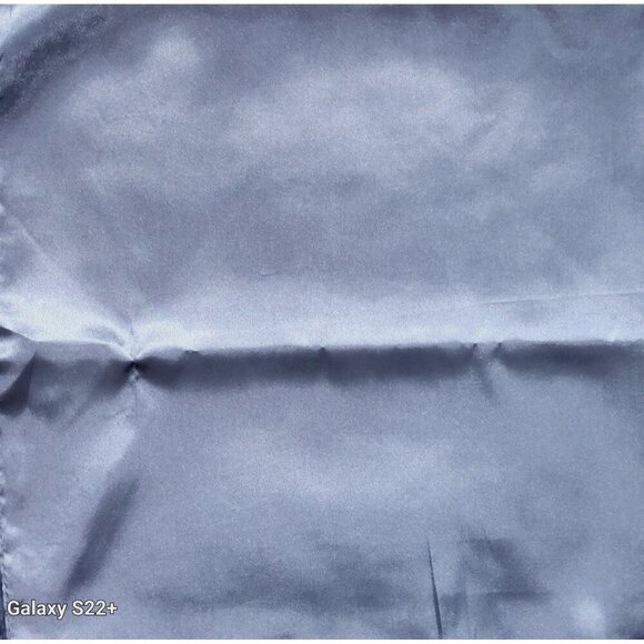 Steel Blue Wild Rag Large Scarf 23x23" Western Accessory Cowgirl or Cowboy - Picture 2 of 5